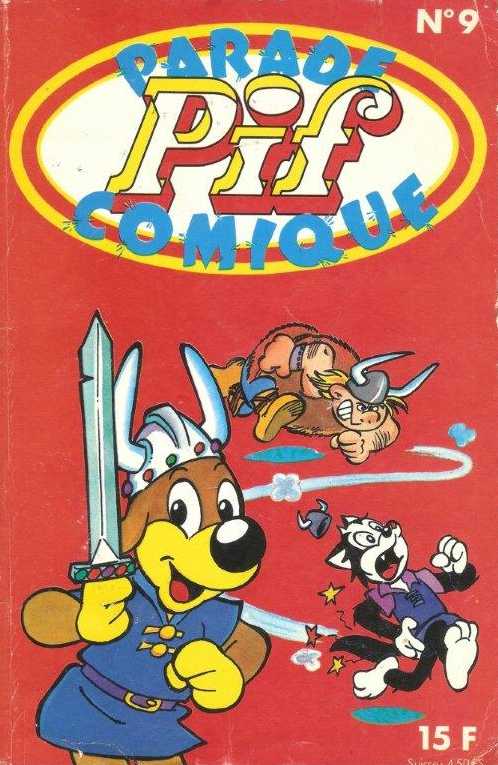 Scan de la Couverture Pif Parade Comique 2 n 9